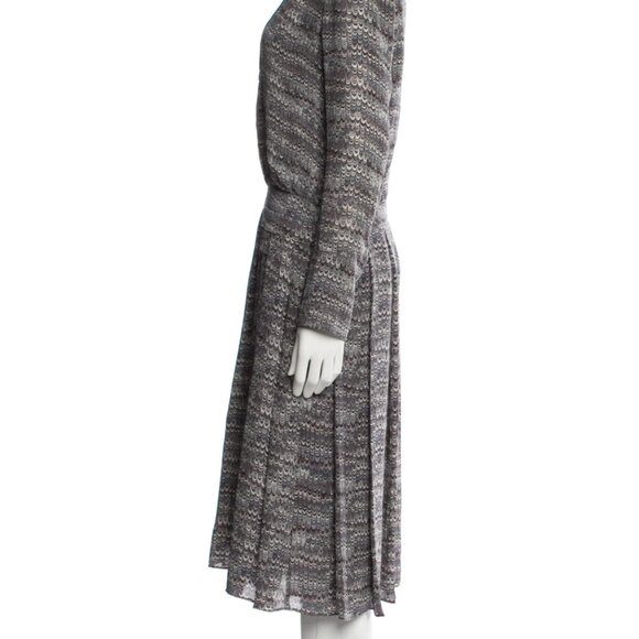 Tory Burch Marbled Pattern Silk Dress - size 4 - Picture 6 of 7